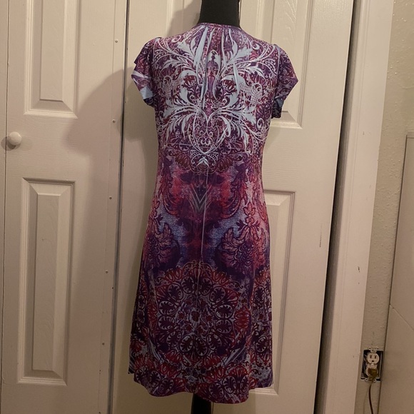 Apt 9 | women’s dress| mid length | small | multi-purple - Picture 9 of 9